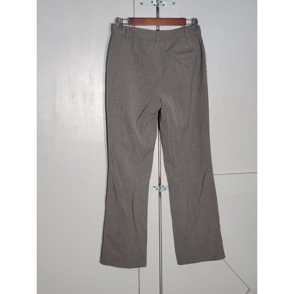 RALP LAUREN FLARE LEG PANT COLOR GRAY WOOL/LICRA RISE 9.5 INSEAM 29" SIZE 2 - Picture 4 of 5